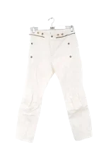 White Cotton Chloé Jeans