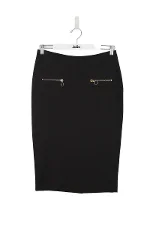 Black Wool Essentiel Antwerp Skirt