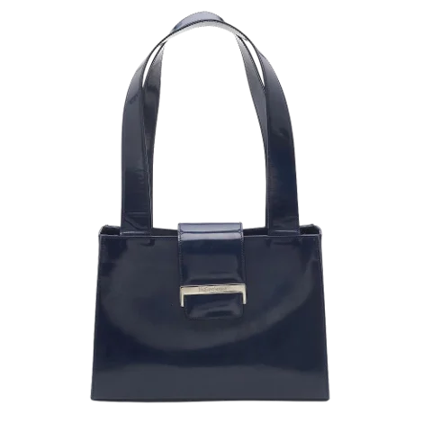 Blue Leather Yves Saint Laurent Tote