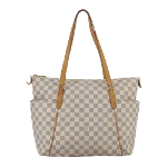 White Canvas Louis Vuitton Totally