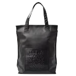 Black Leather Loewe Tote