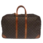 Brown Canvas Louis Vuitton Travel Bag