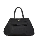 Black Canvas Prada Handbag