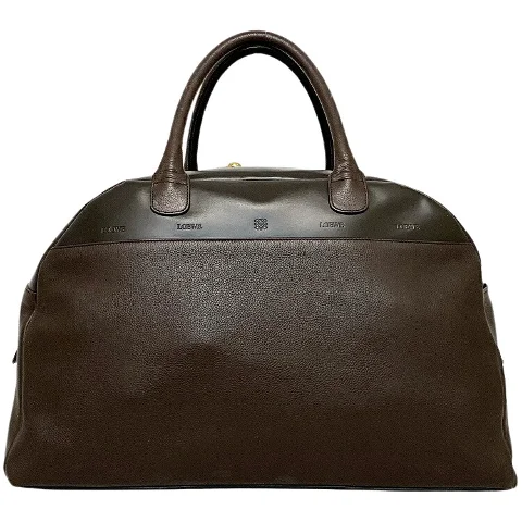 Brown Leather Loewe Travel Bag