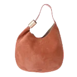 Pink Suede Jimmy Choo Shoulder Bag