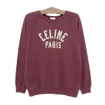 Red Fabric Celine Sweatshirt