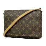 Brown Canvas Louis Vuitton Musette Tango