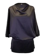 Black Fabric Totême Top