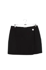 Black Wool Sézane Skirt