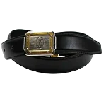 Black Leather Cartier Belt