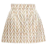 Gold Fabric Valentino Skirt