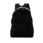 Black Canvas Balenciaga Backpack