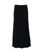 Black Wool Reformation Skirt