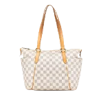 White Canvas Louis Vuitton Totally