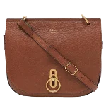 Brown Leather Mulberry Shoulder Bag