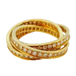 Gold Yellow Gold Cartier Ring