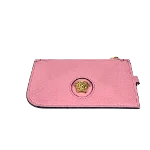 Pink Leather Versace Wallet