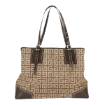 Beige Canvas Givenchy Tote