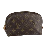 Brown Canvas Louis Vuitton Pouch