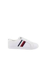 White Leather Tommy Hilfiger Sneakers