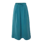 Green Silk Loro Piana Skirt