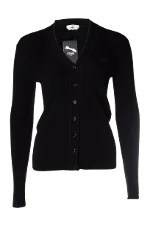 Black Wool Fendi Cardigan