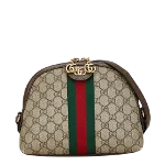 Brown Leather Gucci Ophidia