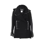 Black Canvas Chanel Jacket