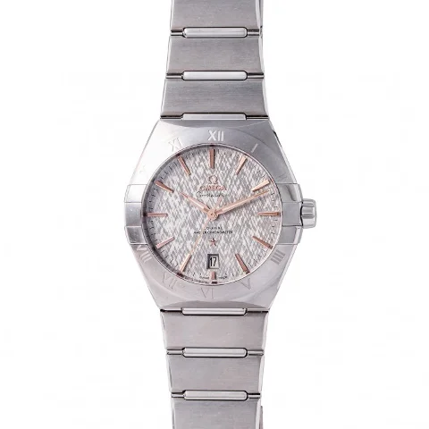 Silver Stainless Steel Omega Watch