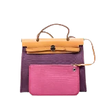 Purple Canvas Hermès Herbab