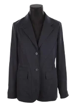 Black Cotton Loro Piana Jacket