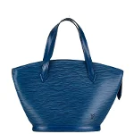 Blue Leather Louis Vuitton Saint Jacques