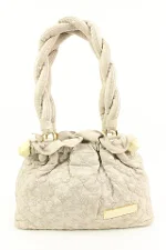 Beige Leather Louis Vuitton Olympe