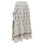 Grey Cotton Issey Miyake Skirt