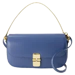 Blue Leather A.P.C Clutch