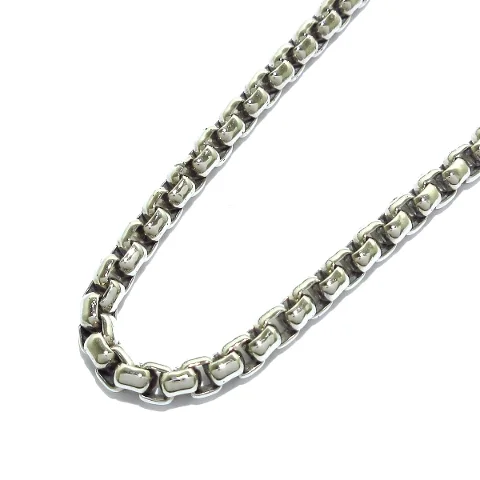 Silver Metal Louis Vuitton Necklace