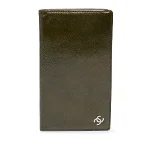 Green Leather Chanel Wallet