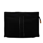 Black Canvas Hermès Clutch