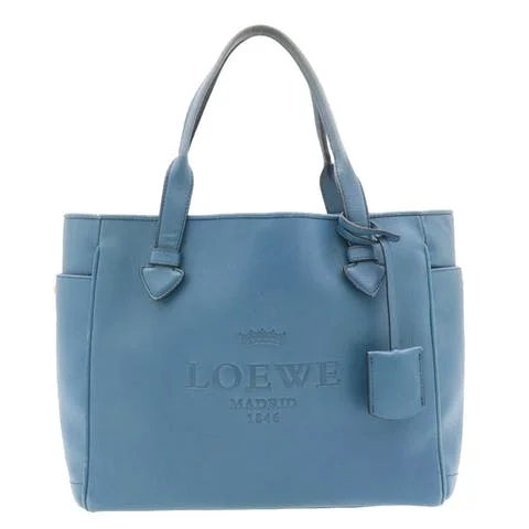 Blue Leather Loewe Handbag