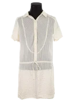 White Silk Paul & Joe Dress