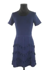 Blue Viscose Sonia Rykiel Dress