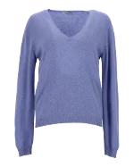 Blue Cashmere Brunello Cucinelli Sweater