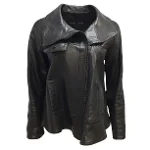 Black Leather Proenza Schouler Jacket