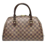 Brown Canvas Louis Vuitton Ribera