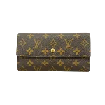 Brown Canvas Louis Vuitton Wallet