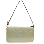 Beige Leather Louis Vuitton Lexington Pochette