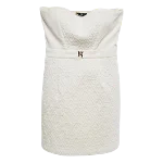 White Cotton Elisabetta Franchi Dress