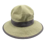 Green Cotton Hermes Hat