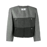 Grey Wool Valentino Jacket