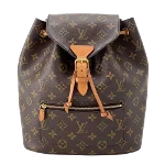 Brown Canvas Louis Vuitton Montsouris